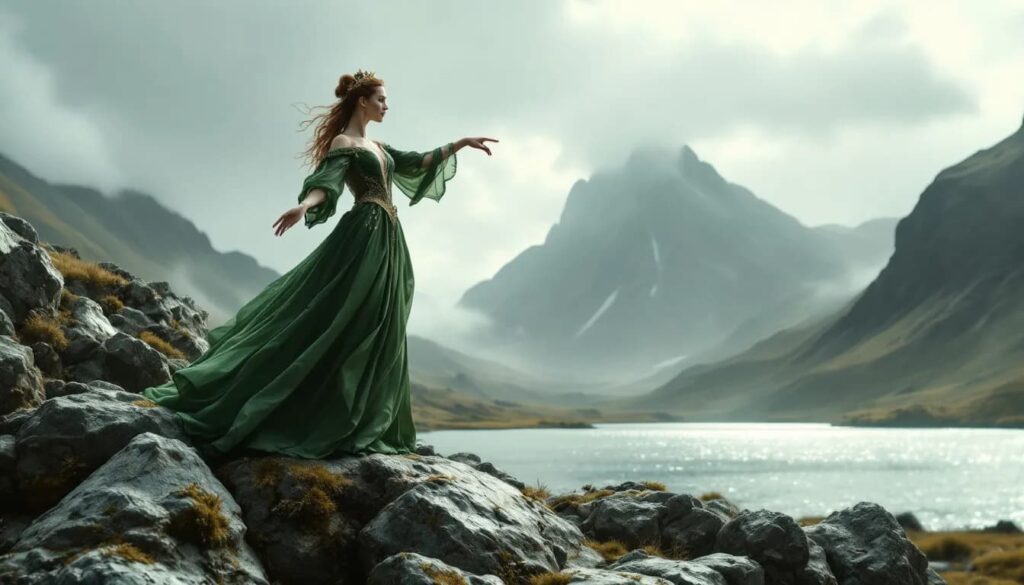 A performance scene from the Mary, Queen of Scots tour by Scottish Ballet.